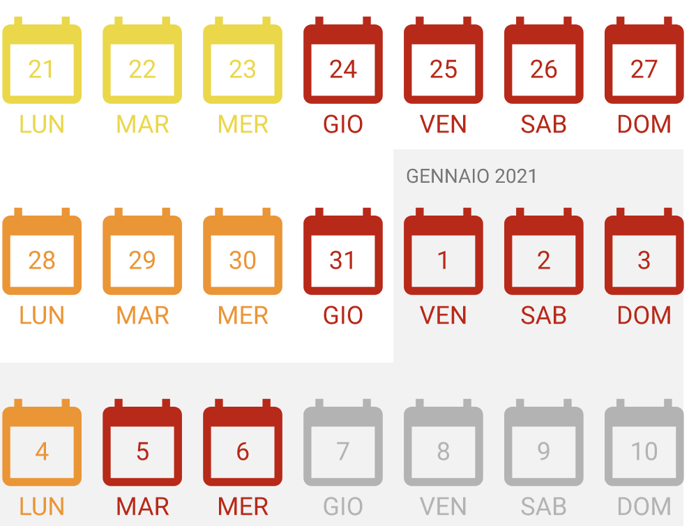 D L Natale Scatta Domani La Zona Rossa Fino Al 27 Ecco Le Regole Val News Notizie Dalla Valtellina Valchiavenna E Alto Lario Edita Da Valnews S R L